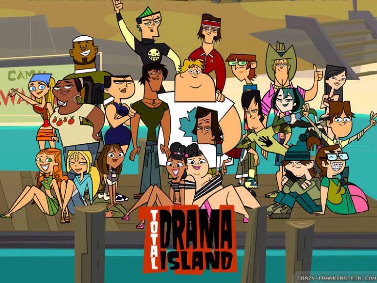 Total Drama Cast – Total Drama Trent,Gwen,Duncan And avec Total Drama Characters