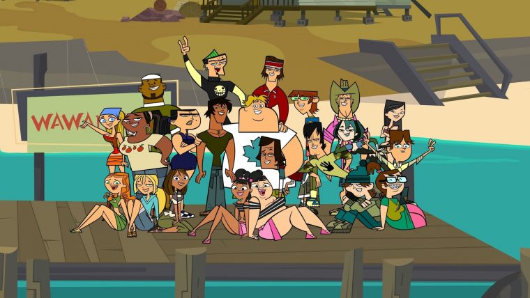 Total Drama Island Episodes (Tv Series 2007 – 2014) intérieur Total Drama Characters