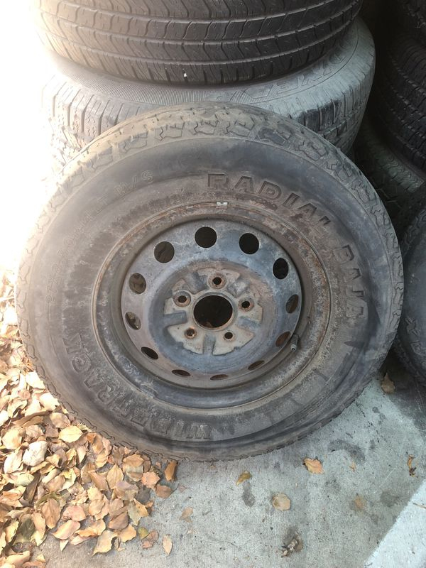 Toyota Tacoma Pick Up Spare Wheel And Tire For Sale In destiné Any Rv Parts Chino