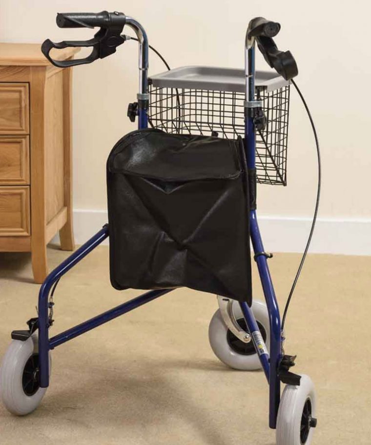 Tri-Walker  Three Wheeled Walker With Basket, Tray And destiné Rollator Tri Walker