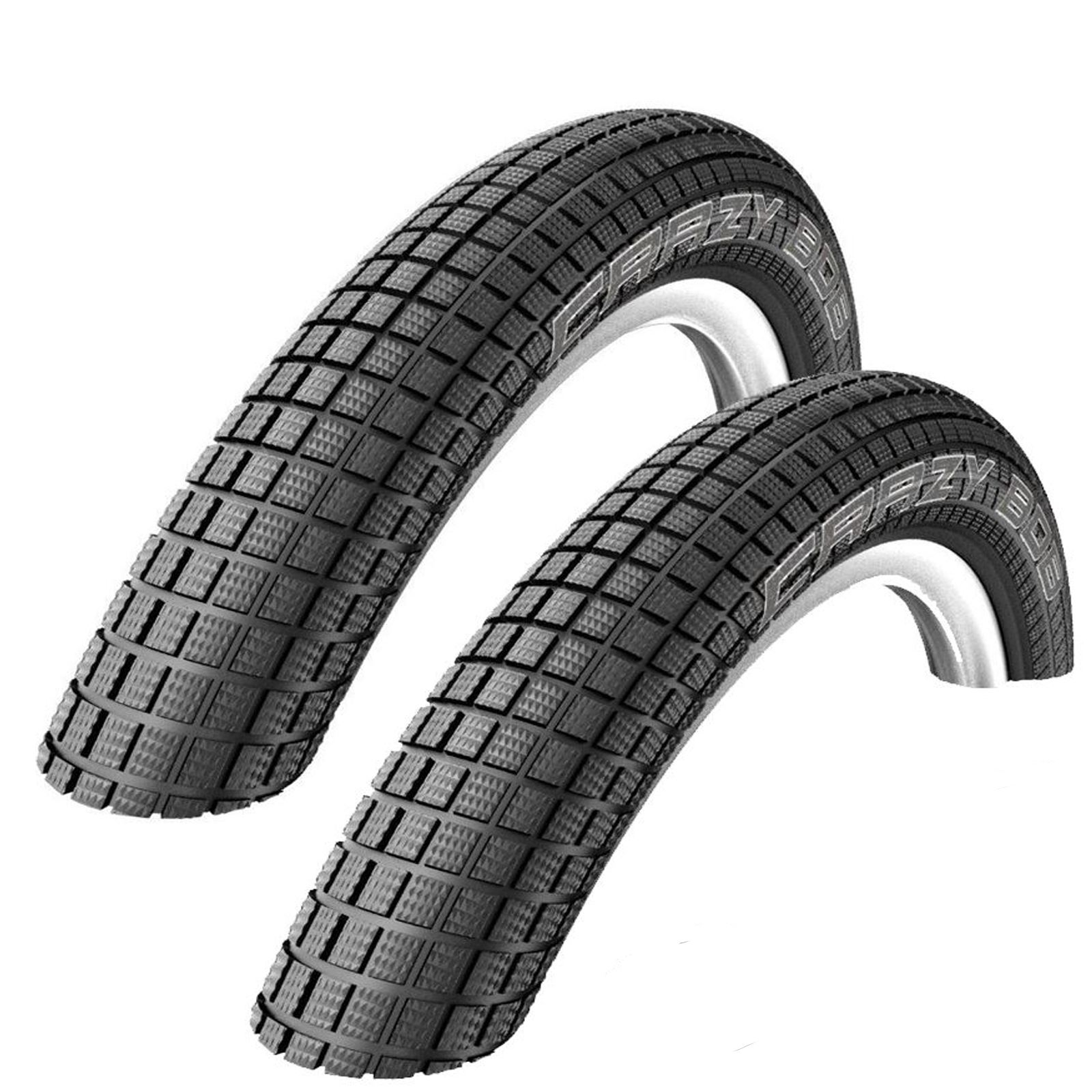 Tyres Schwalbe Crazy Bob Addix 20&amp;quot; X 2.10 Bmx Bike Pair dedans &amp;amp;amp;Quot;Slope&amp;amp;amp;Quot; Of The Line (How Steep The Line Is), X Is The Quantity On 