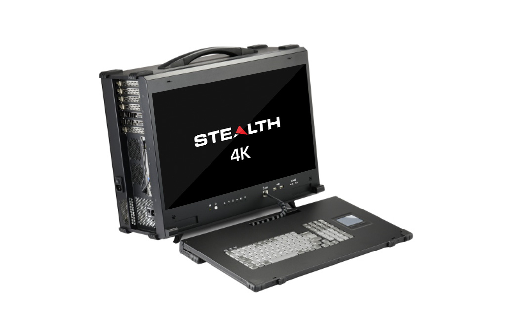 Ultra Rugged Multi-Slot Portable Pc With 24&amp;quot; 4K Uhd Lcd serapportantà Rugged Pc104 Enclosure 