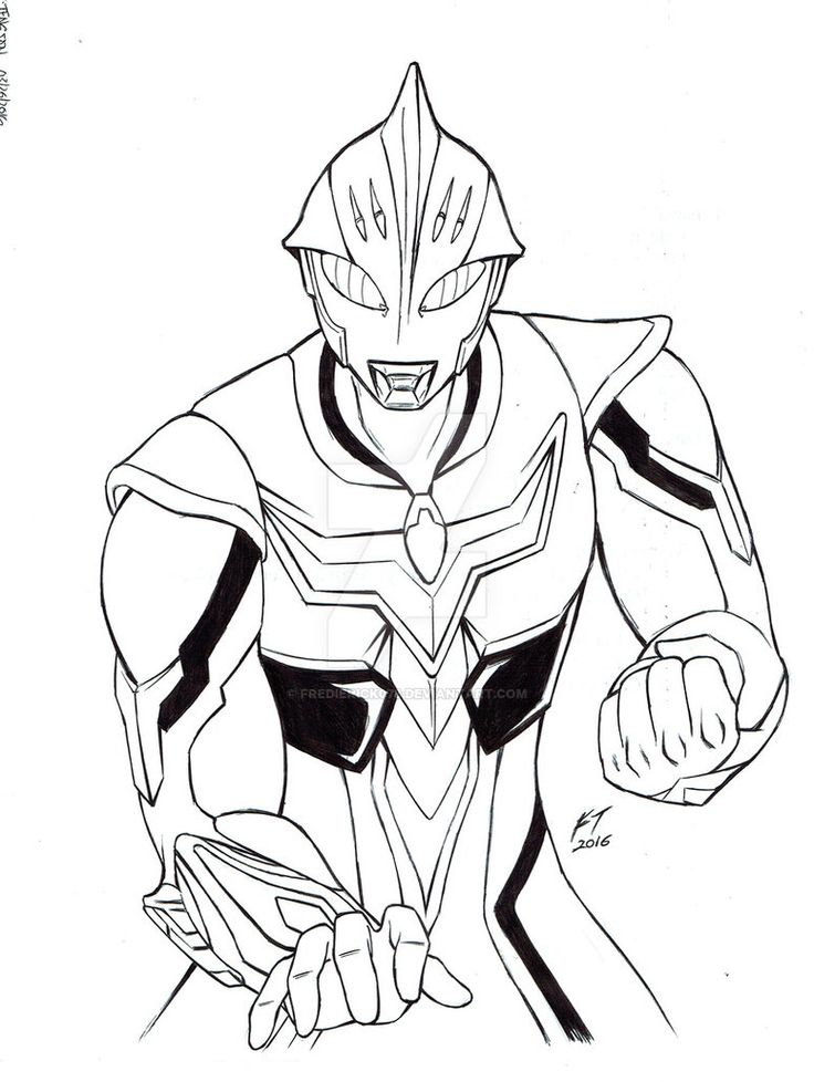 Ultraman Nexus Inks By Fredierick078.Deviantart On serapportantà Ultraman Deviantart 