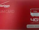 Verizon Micro Sim Card 4G Lte - Prepaid Or Postpaid intérieur Mobily 3 Sim Offer Postpaid