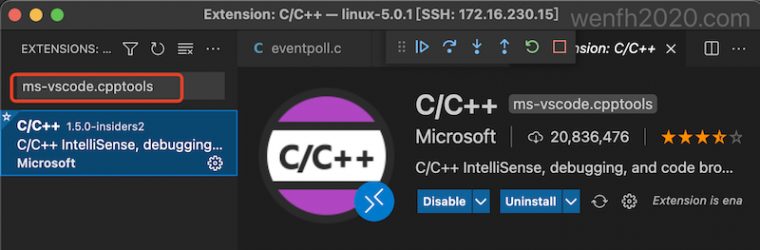 Vscode + Gdb 远程调试 Linux 内核源码（附视频） – 简书 dedans Vscode-Cpptools