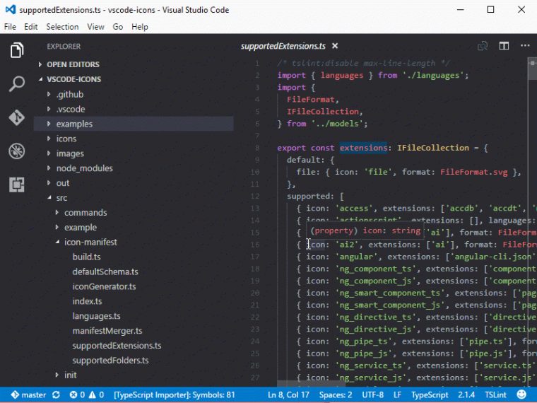 Vscode-Icons – Visual Studio Marketplace dedans Vscode:extension/Tabnine.tabnine-Vscode