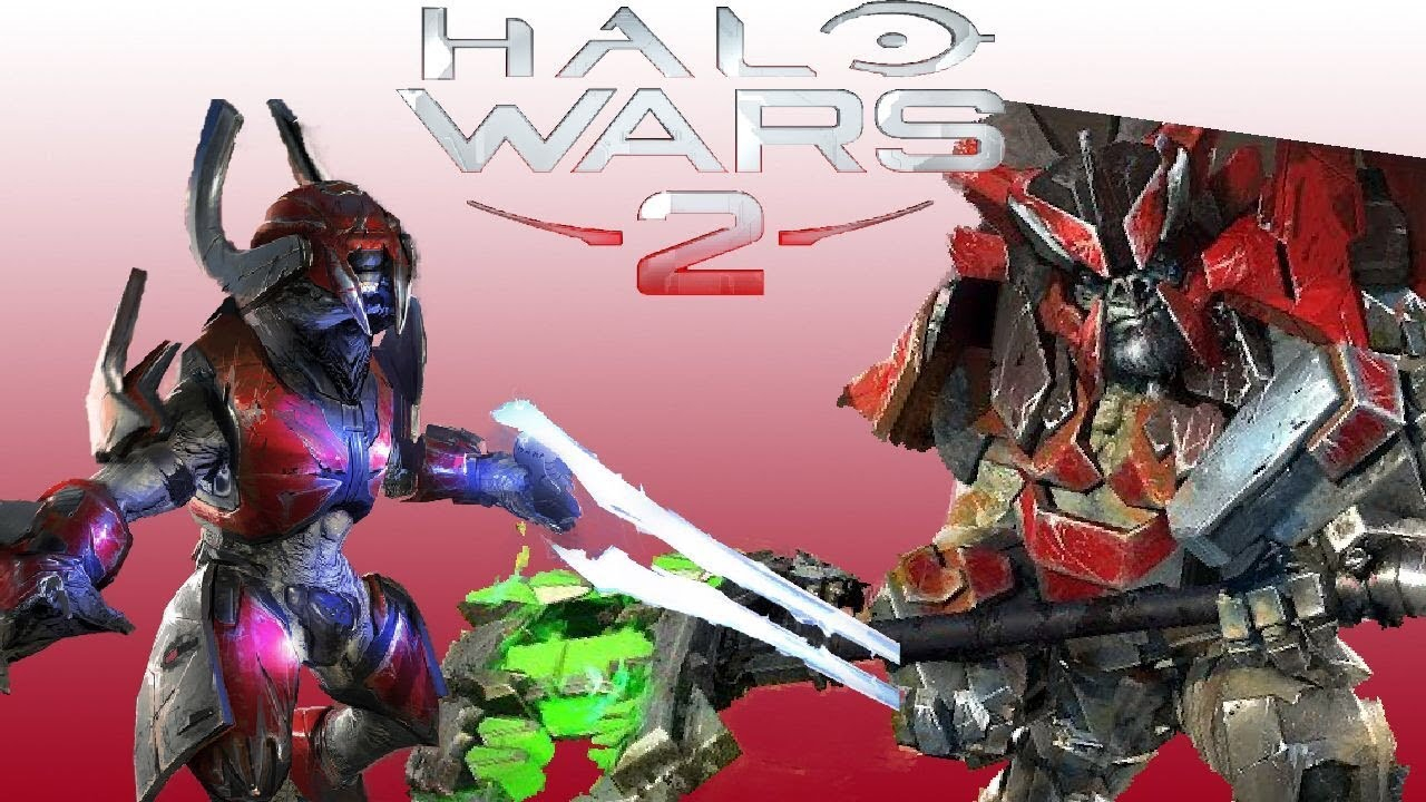 Warlord Vs Honor Guard  Halo Wars 2 Hero Battle #9 - serapportantà Halo Wars Elite Honor Guard 