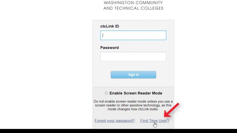 Welcome To Olympic College! Your Ctclink Id And Password pour Ctclink