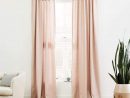 West Elm Belgian Flax Linen Curtain - Adobe Rose  Belgian concernant Belgian Linen Curtains