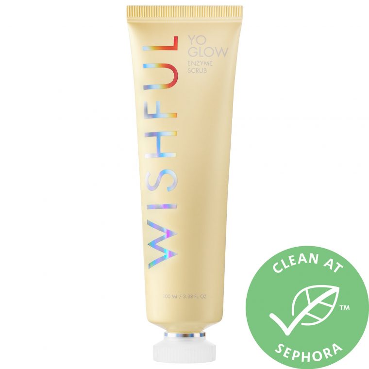 Wishful + Yo Glow Facial Enzyme Scrub encequiconcerne Wishful Yo Glow