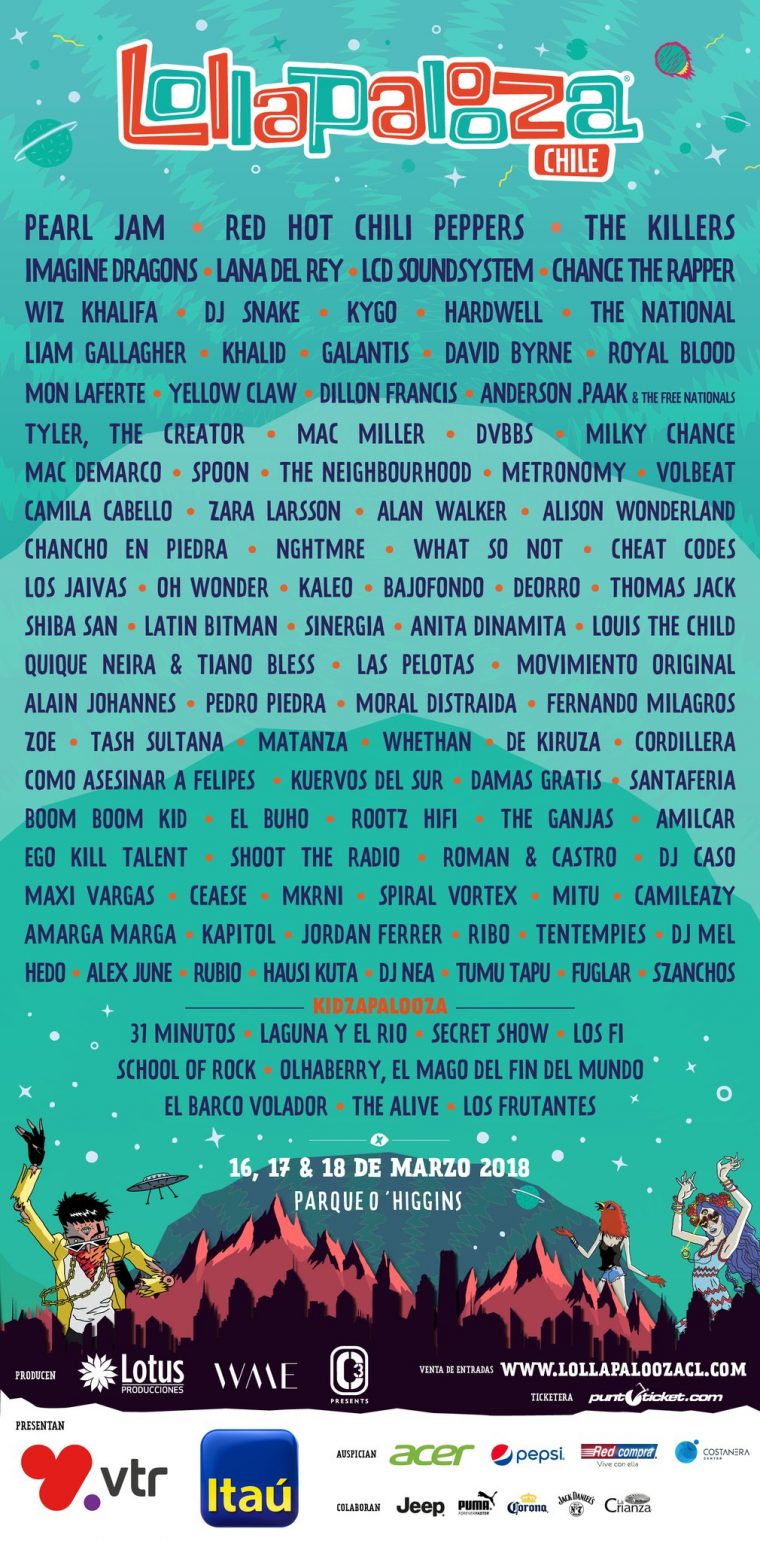 Wiz Khalifa, Imagine Dragons With Dozens Of More Acts In dedans Lollapalooza Reddit