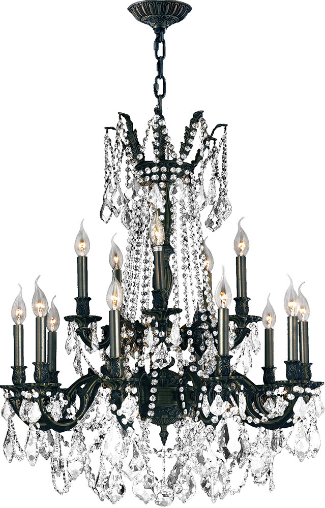 Worldwide W83310F28-Cl Windsor Dark Bronze Hanging dedans Dark Bronze Chandeliers 