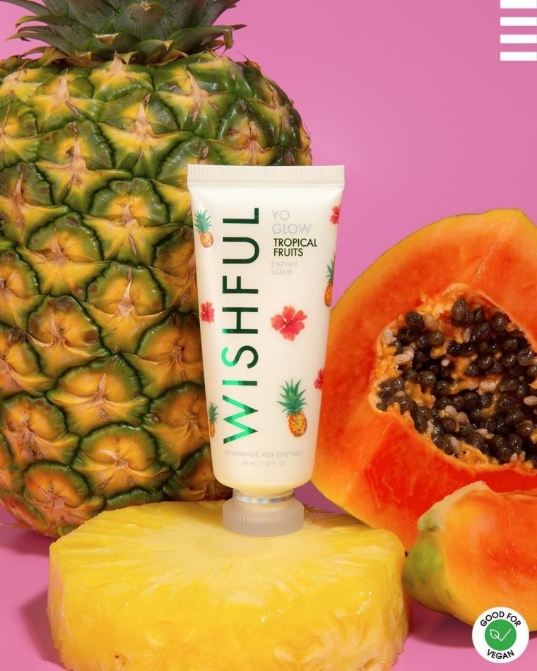 Yo Glow – Wishful Skin Nel 2021  Papaya, Frutti Tropicali serapportantà Wishful Yo Glow