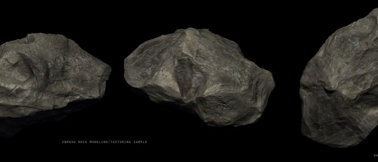 Zbrush Rock Modeltexture Sample intérieur Zbrush Rock Texture