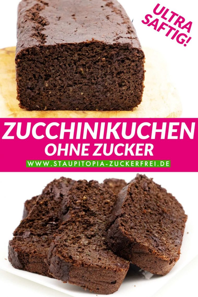 zucchinikuchen ohne zucker