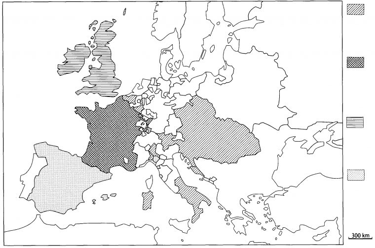 1715 Europe – Histographie encequiconcerne Carte Vierge Europe