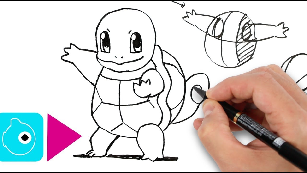 3 Dessins Faciles À Faire - Pokemon #1 + Des Astuces Pour tout Dessin Fantastique Facile A  Faire Pour Imprimer Facilement 