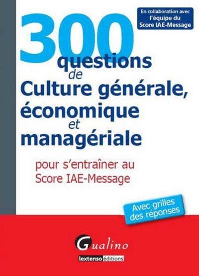 300 Questions De Culture Générale, Économique Et destiné Questions Reponses Culture Genereale  Pdf