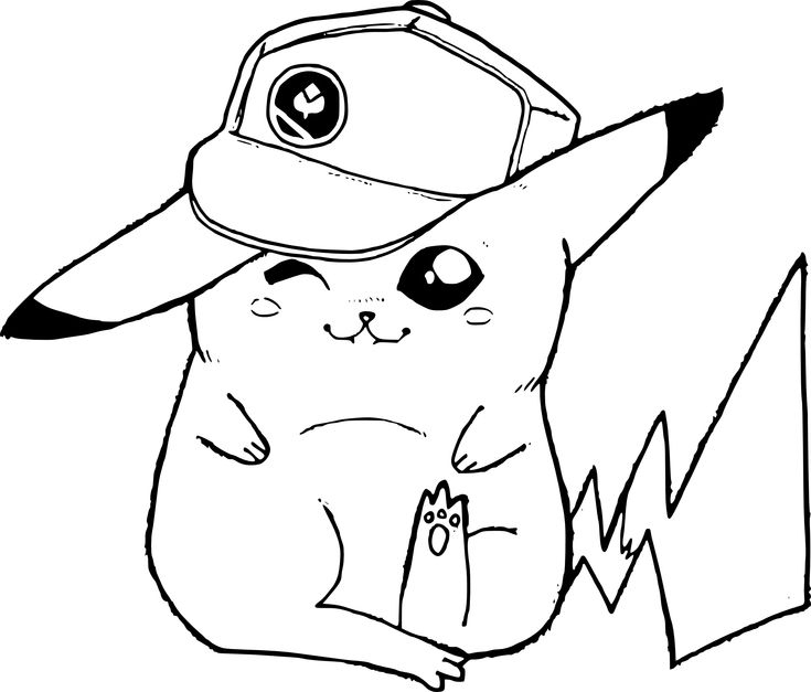 32 Dessins De Coloriage Pikachu À Imprimer tout Pikachu Dessin Facile 