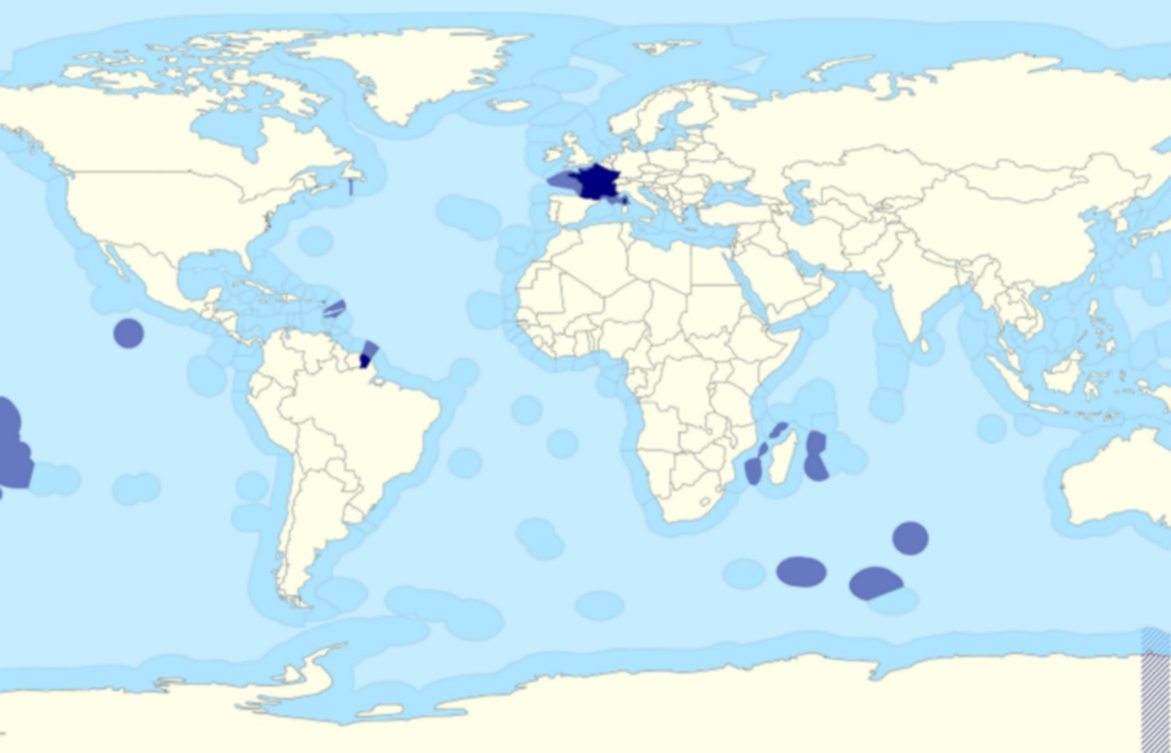 3G5 : Aménager Les Territoires Ultramarins Français pour La France D&amp;amp;#039;Outre Mer Carte 