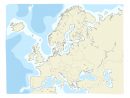 50 Modèles De Carte Vierge Du Monde, France &amp; Europe - Canva à Carte Vierge Pays Europe