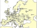 8 Cartes De L'Europe (Pays, Capitales, Population,Fond à Carte Fleuves Europe Vierge