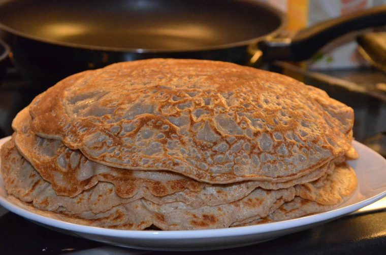 vegane pfannkuchen mit eiersatz