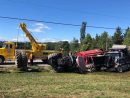 Accident Impliquant Un Tracteur De Ferme Et Un Camion tout Tracteur De La Ferme Dans Sam Le Pompier