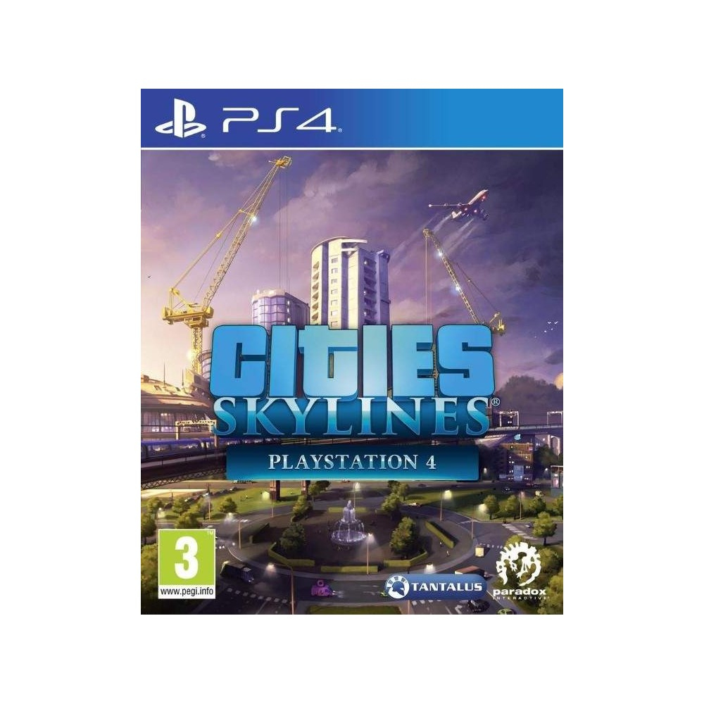 Achat Cities Skylines Playstation 4 Edition Ps4 Fr encequiconcerne Jeux Ps4 Jouable Offline 