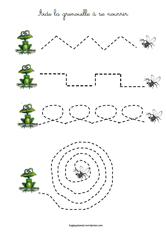 Activités Sur Le Thème Des Grenouilles  Grenouille, Thème avec En Tete Fiche De Travail Gs Laclassedeluccia 