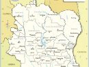 Administrative Map Of Côte D'Ivoire - Nations Online Project encequiconcerne Cote D&amp;#039;Ivoire Dã©Partements