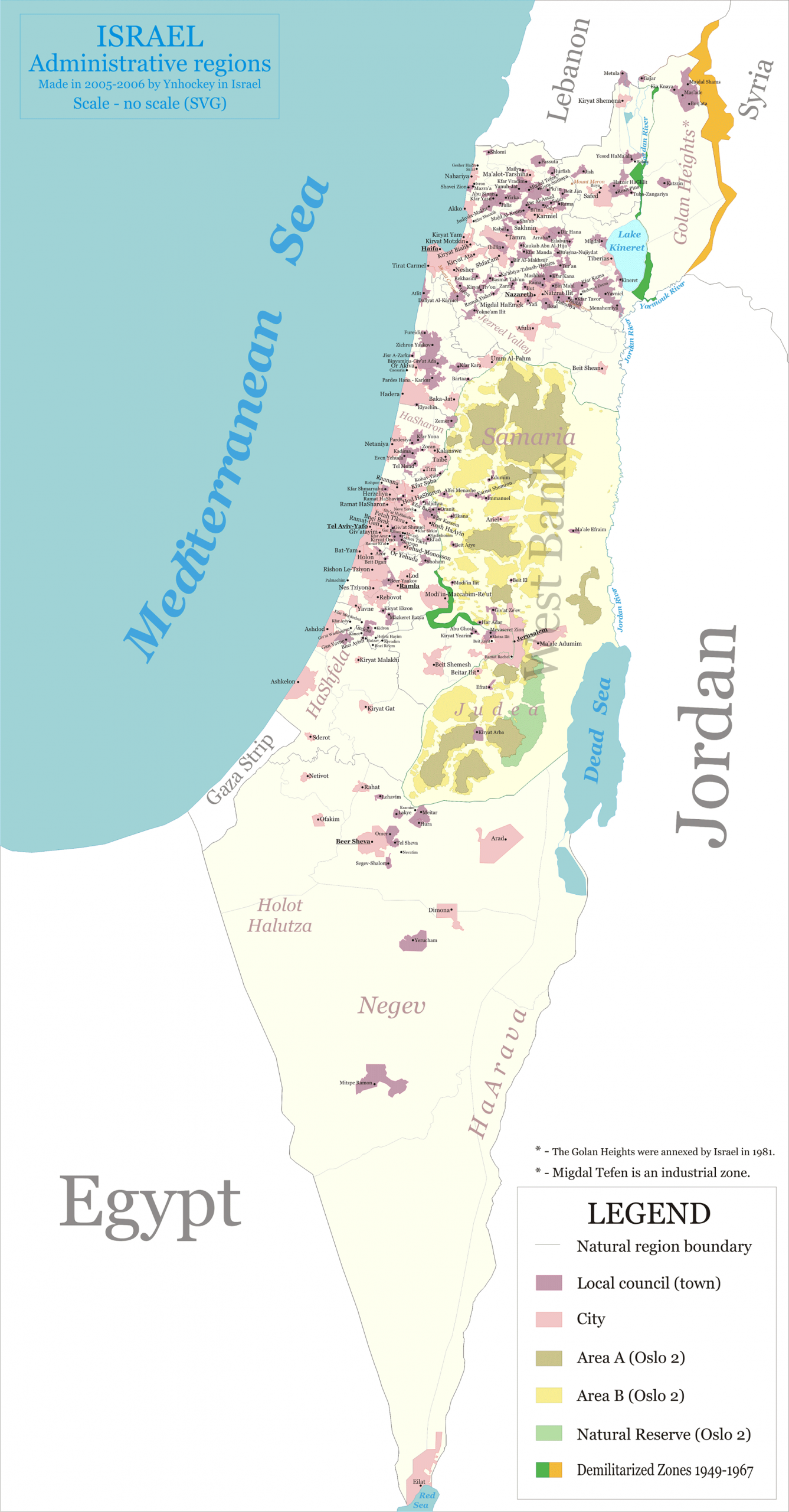 Administrative Regions In Israel • Mapsof dedans Flutter_Svg Click Regions 