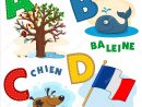 Alphabet Français Partie 1 Image Vectorielle Par Huhabra à Dessin Anime Alphabet Franã§Ais