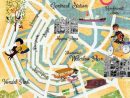 Amsterdam  Cartes Illustrées, Maps Carte, Cartes De Ville serapportantà Carte D'Europe  Dã©Taillã©E A Imprimer