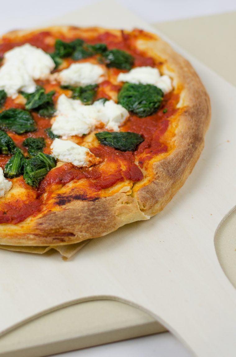 pizza mit ricotta