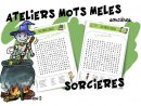 Ateliers « Mots Mêlés Sorcières »  Bout De Gomme destiné Saint Nicolas - Mots Meles