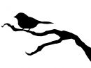 Bird Silhouette Wallpaper - Wallpapersafari serapportantà Silouhette Oiseau Adecouper