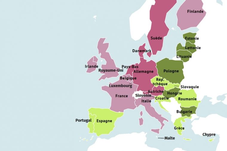 Budget Européen : Pays Contributeurs Et Pays Bénéficiaires serapportantà Pays Et Capitales Membre Du Parlement Europeen