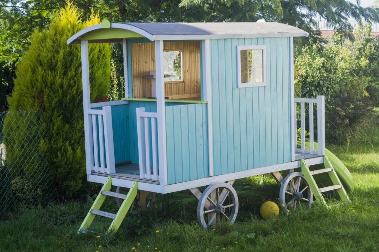 cabane de jardin enfant bois