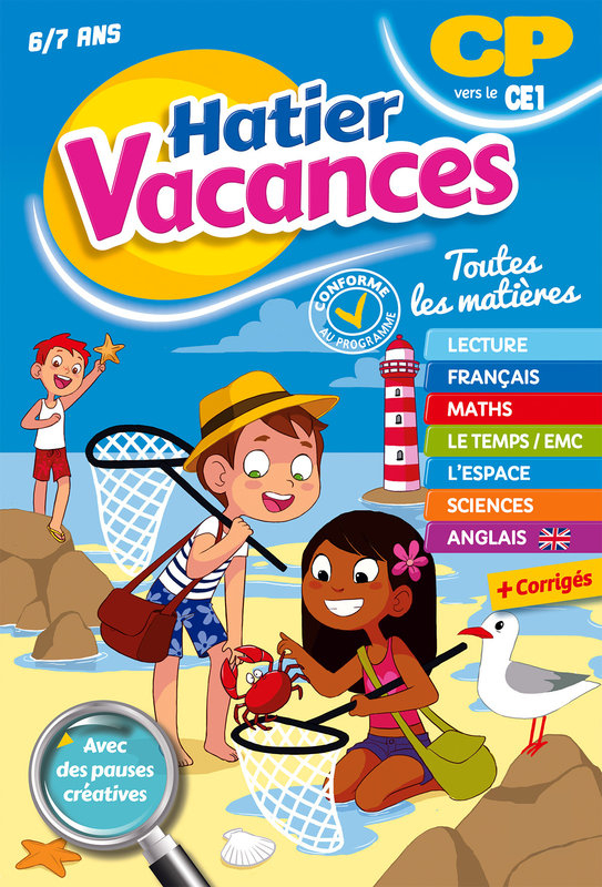 Cahier De Vacances - Cp Vers Le Ce1 - Livre - France Loisirs pour Cahier De Famille Pdf 