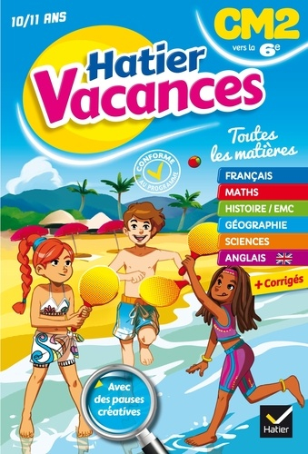 Cahier De Vacances Du Cm2 Vers La 6Ème De Nicolas Fédélich intérieur Tous Les Cahiers De Vacances Moyenne Section 