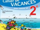 Cahier De Vacances Pour Rentrer En 2E Année destiné Cahier De Vacances Controversy