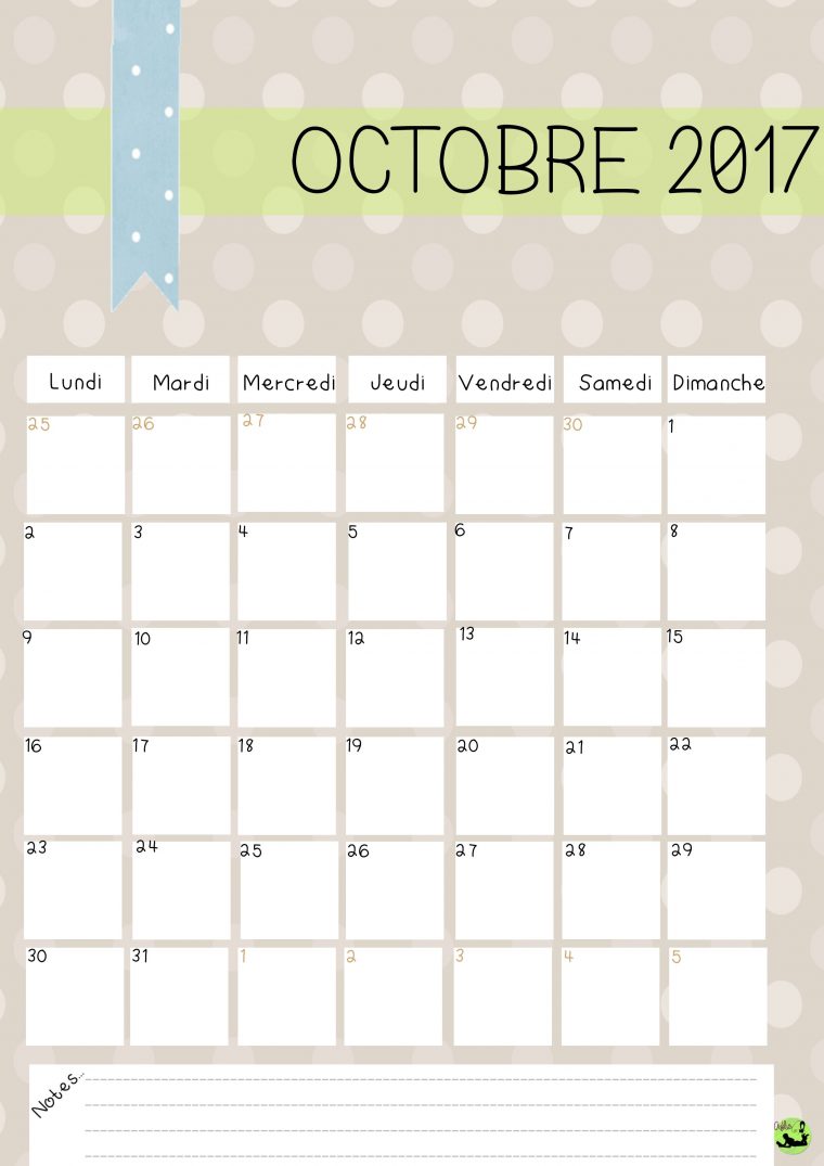 Calendrier-Octobre-2017 (2480×3508)  Calendrier 2017 tout Calendrier 2017 A Imprimer