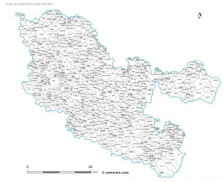 Carte Communes De La Moselle – 57 pour Dã©Partement 57 Carte