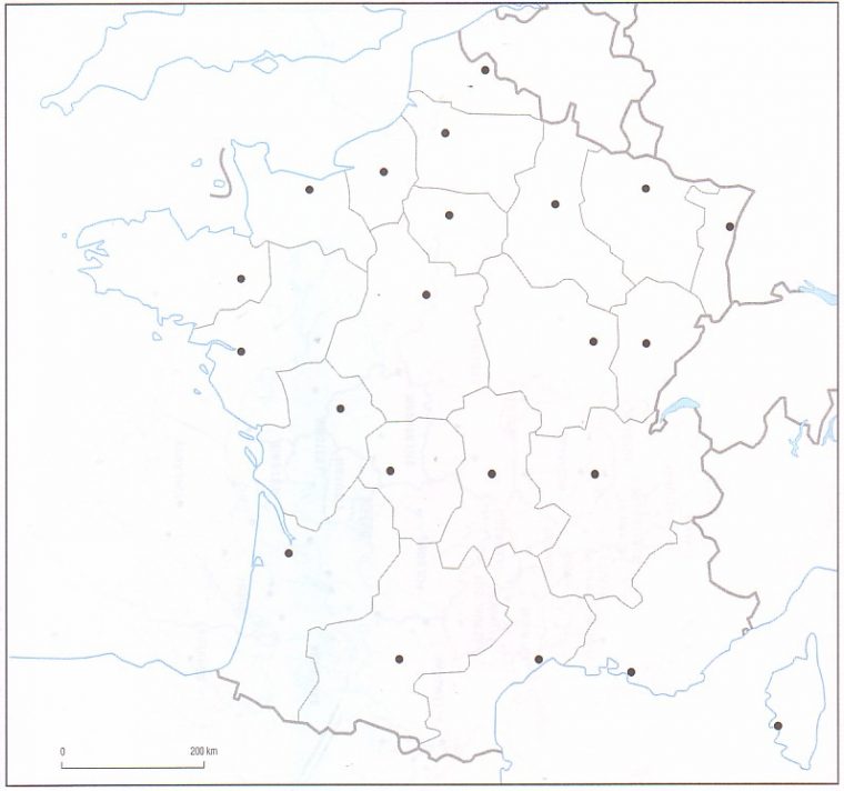 Carte De France Bac  My Blog encequiconcerne Fond De Carte Rã©Gions France Eduscol