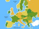 Carte De L Europe En Couleur - Choix De Couleur concernant Carte Fleuves Europã©En Vierge