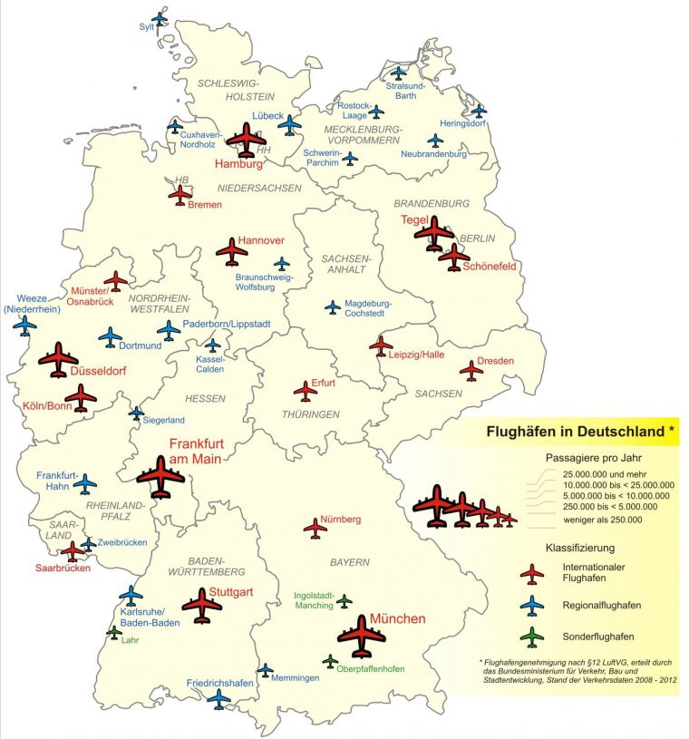 Carte De L'Allemagne – Carte Des Villes, Du Relief, Des pour Rã©Gions D&#039;Allemagne Carte