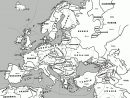 Carte De L'Europe  Carte Europe, Carte, Cartes dedans Fond De Carte Europe Vierge