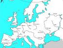 Carte De L'Europe - Cartes Reliefs, Villes, Pays, Euro, Ue tout Carte De L'Europe Vierge