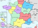 Carte Des Régions De France » Vacances - Guide Voyage intérieur Carte De France Exercices